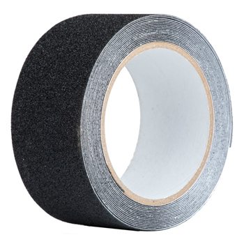 Противоскользящая крупнозернистая лента, размер зерна 24 grt (ЧЕРНАЯ, 100 мм x 18,3 м)